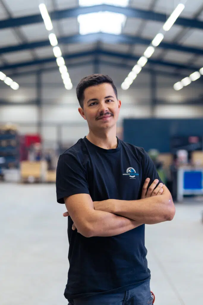 Arbeit in der Werkstatt von Kreativdepartment