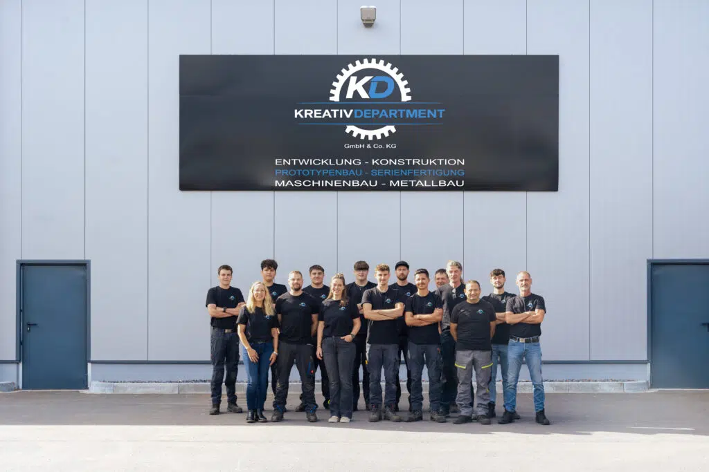 Werkstattalltag bei Kreativdepartment in Höchstberg